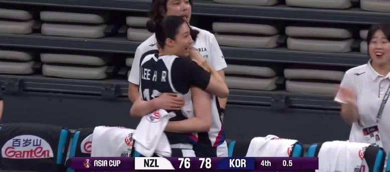 South Korean Women’s Basketball Team Clinches Victory with Last-Second Buzzer Beater