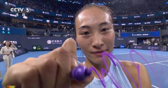 Qinwen Zheng Takes Pride in Her Impact on Chinese Tennis