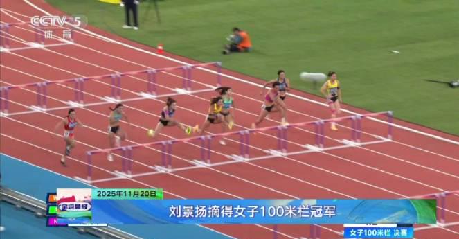 Chinese National Games Women’s 100m Hurdles: Liu Jingyang Claims Gold with Stunning Personal Best